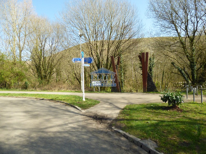 Outside
